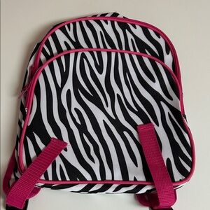 Zebra Print Kids Backpacks